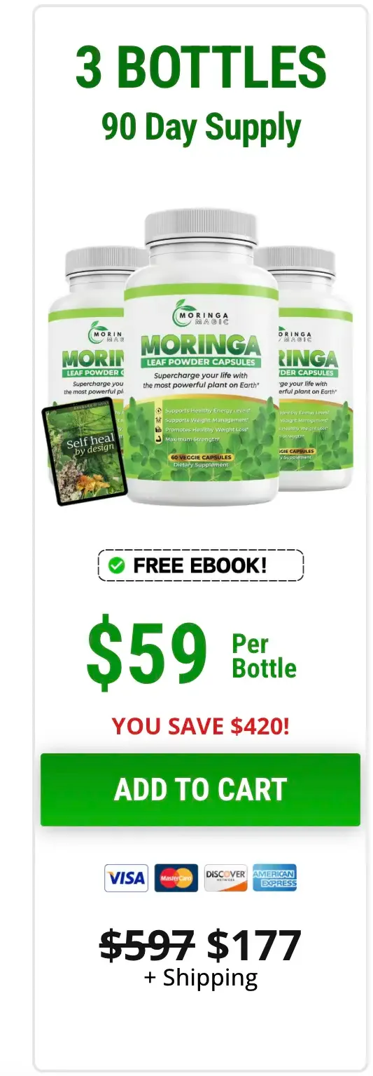 Moringa Magic price 3 bottle